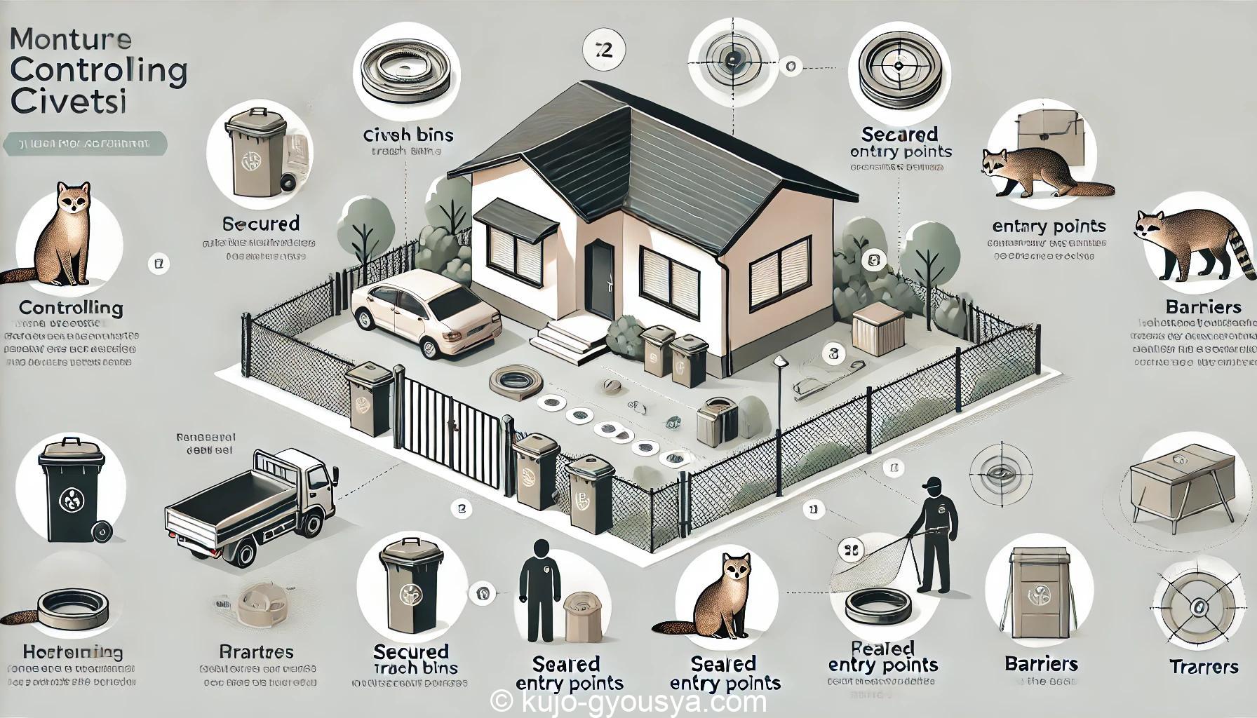 ハクビシン 駆除 対策