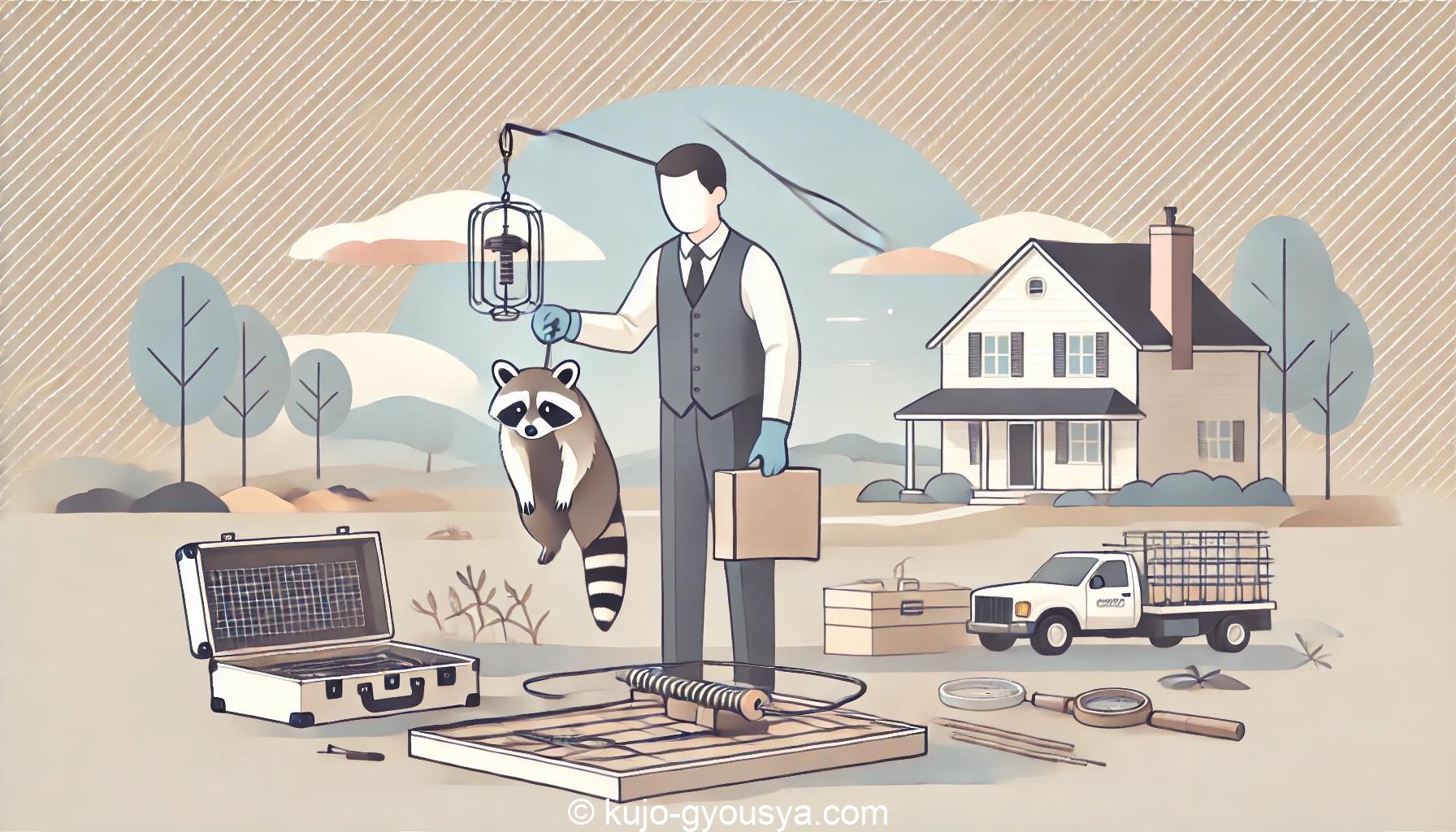 アライグマ 駆除 アメリカ