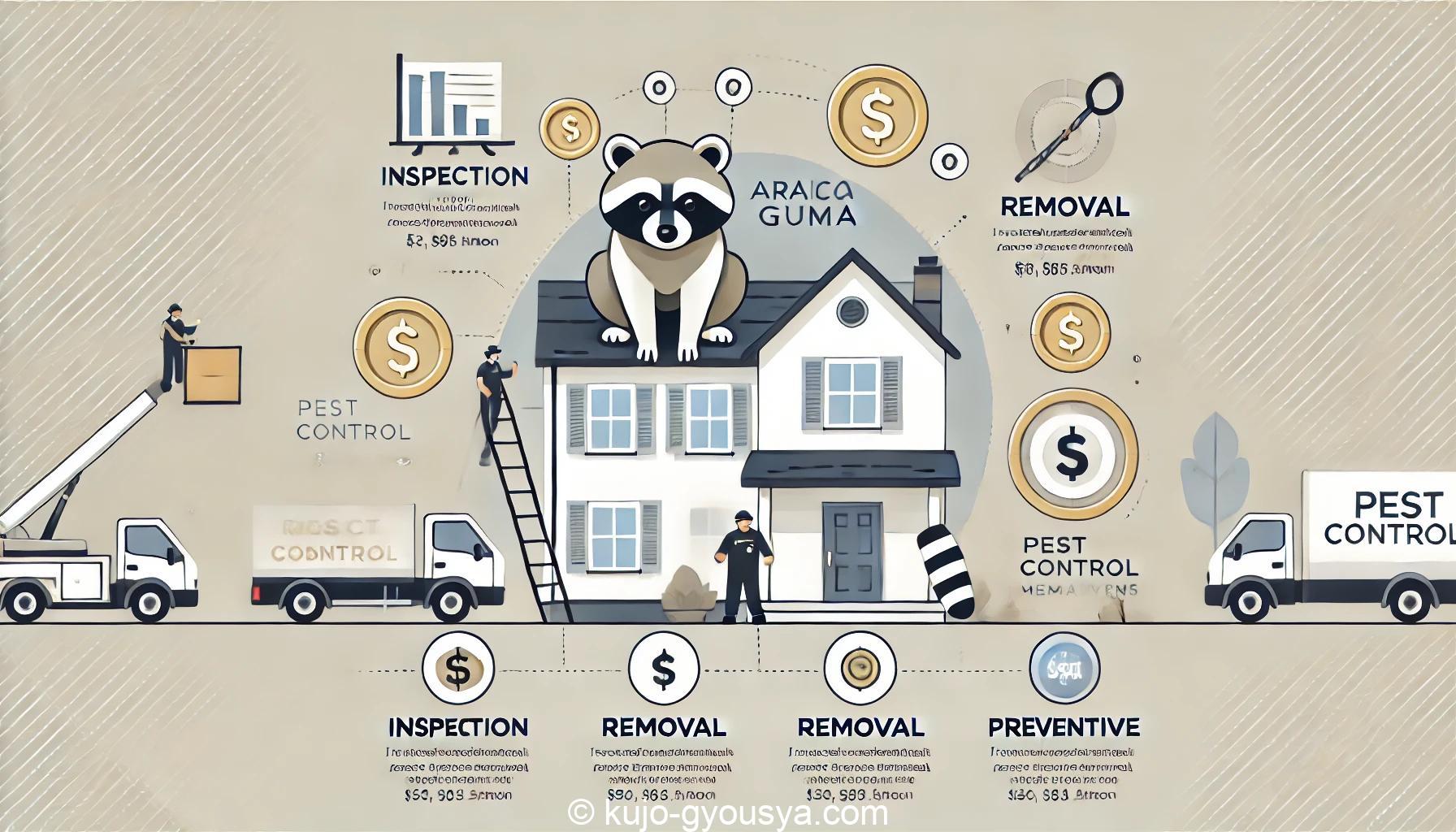 アライグマ 駆除 お金