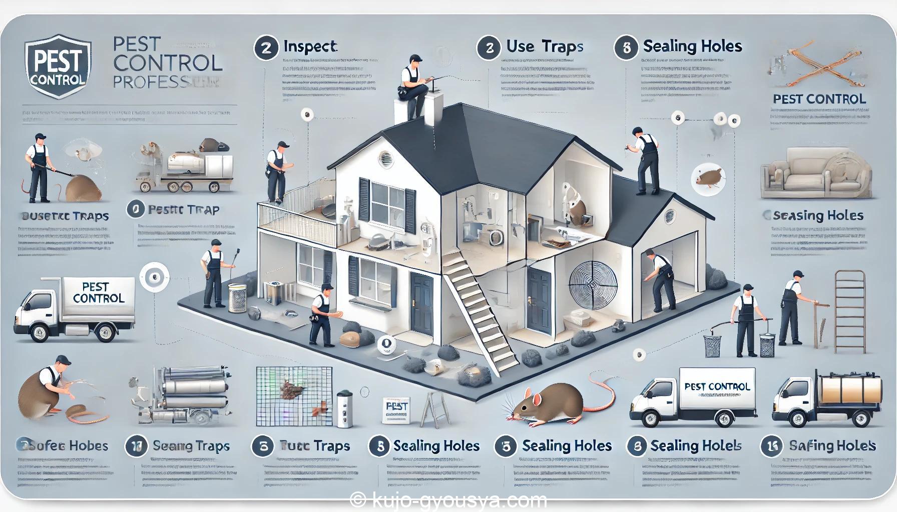 ネズミ 駆除 業者 何をする