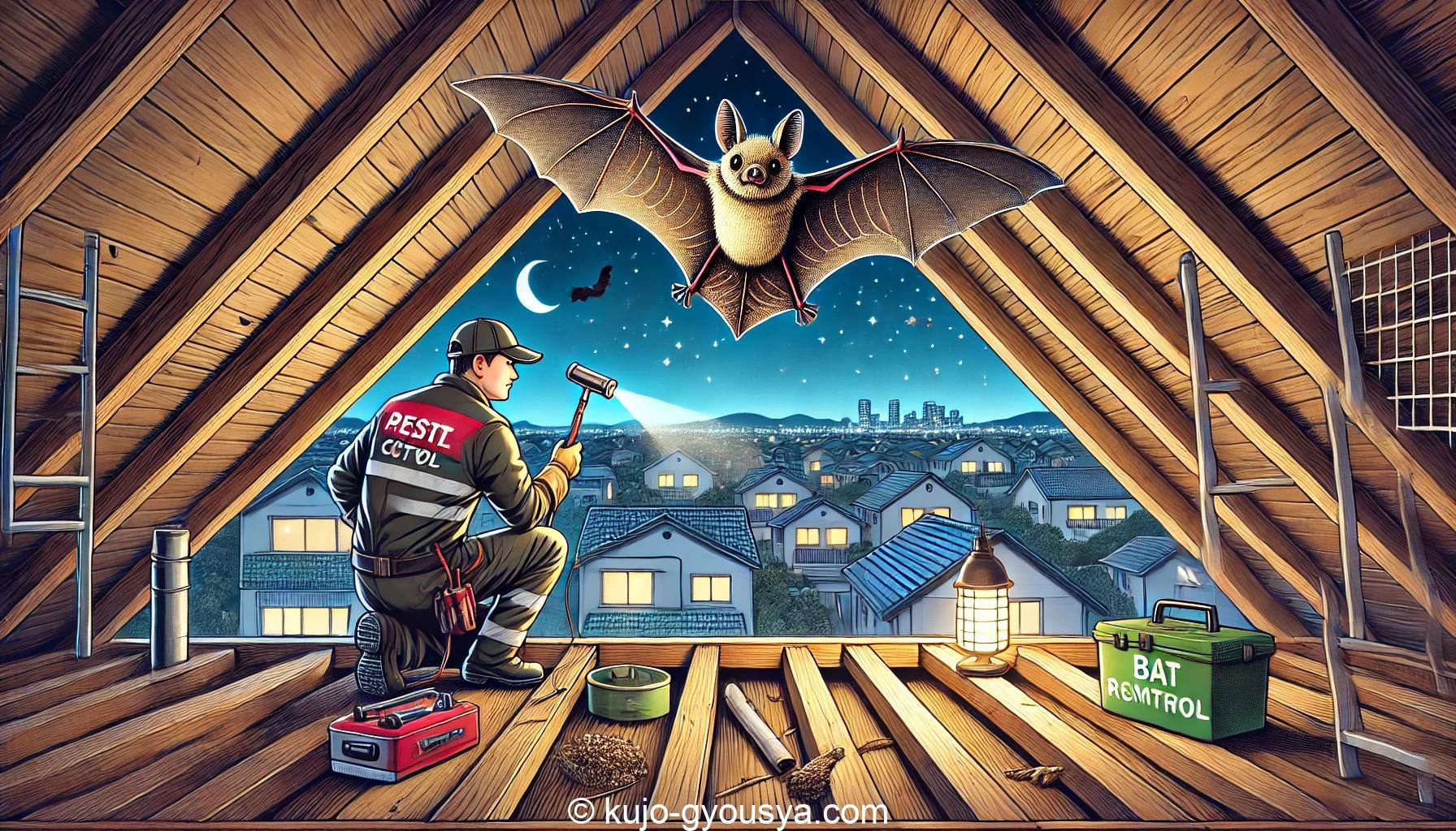 コウモリ 駆除 三鷹市