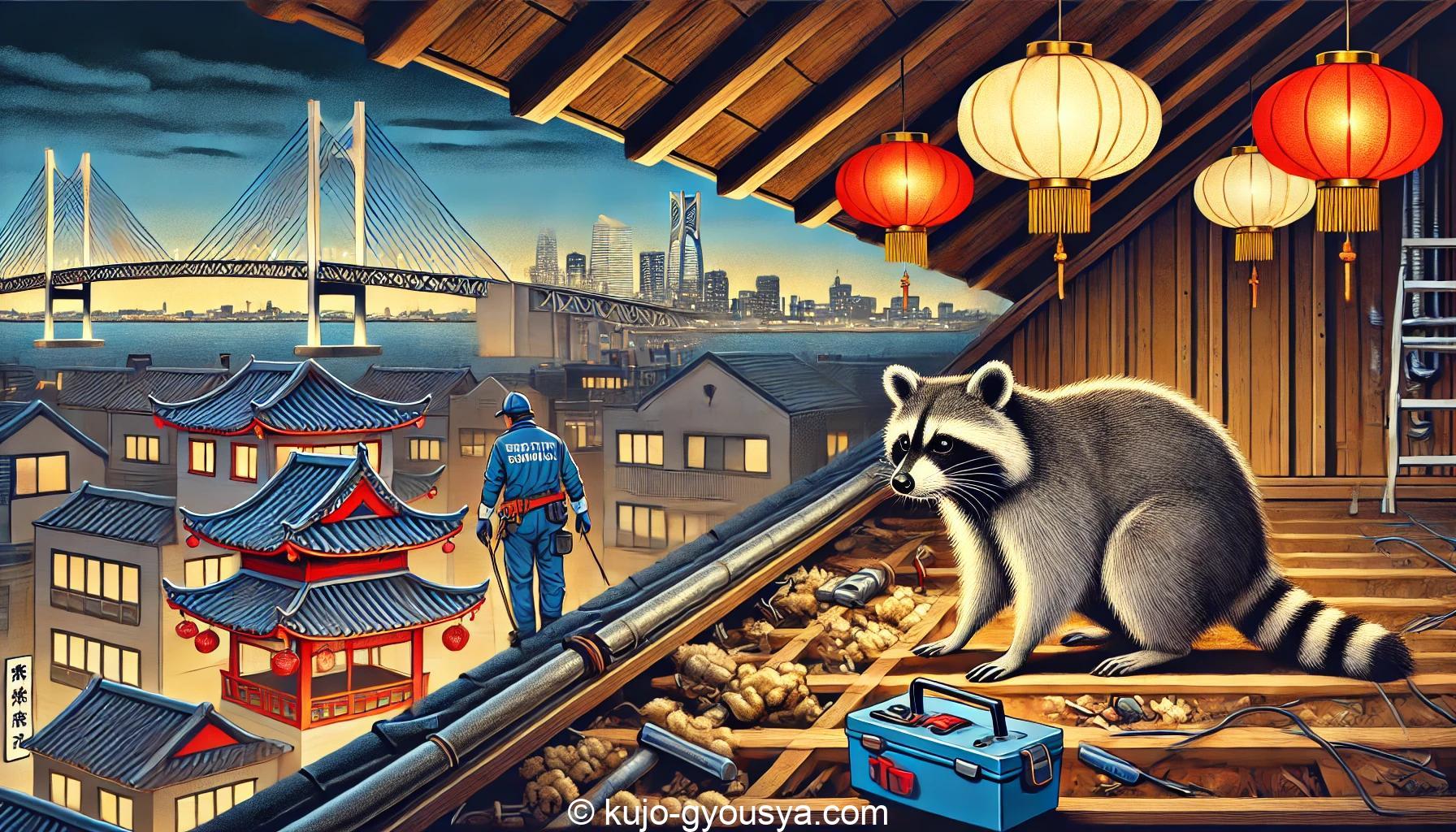 アライグマ 駆除 横浜