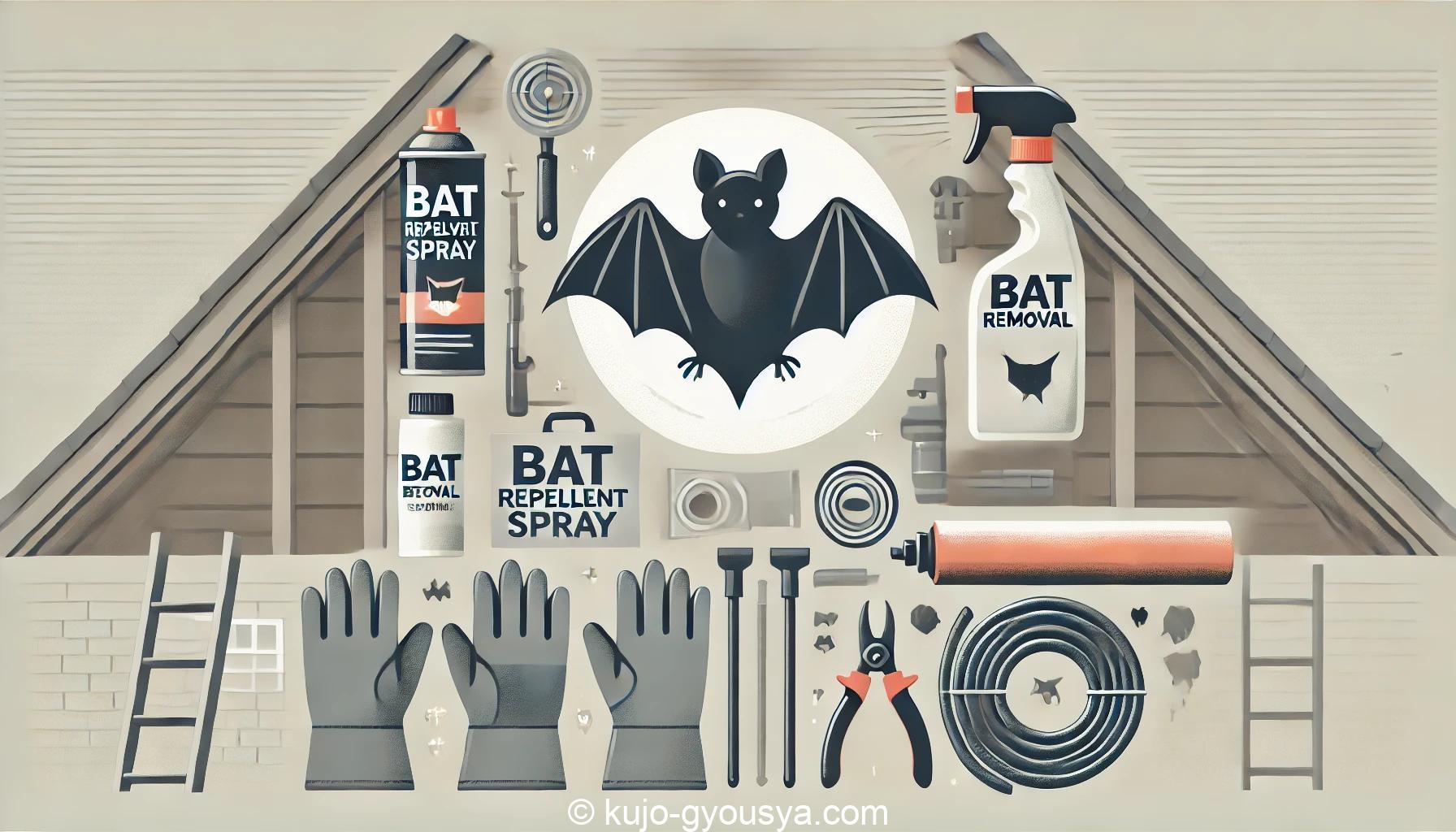 コウモリ 駆除 どうする