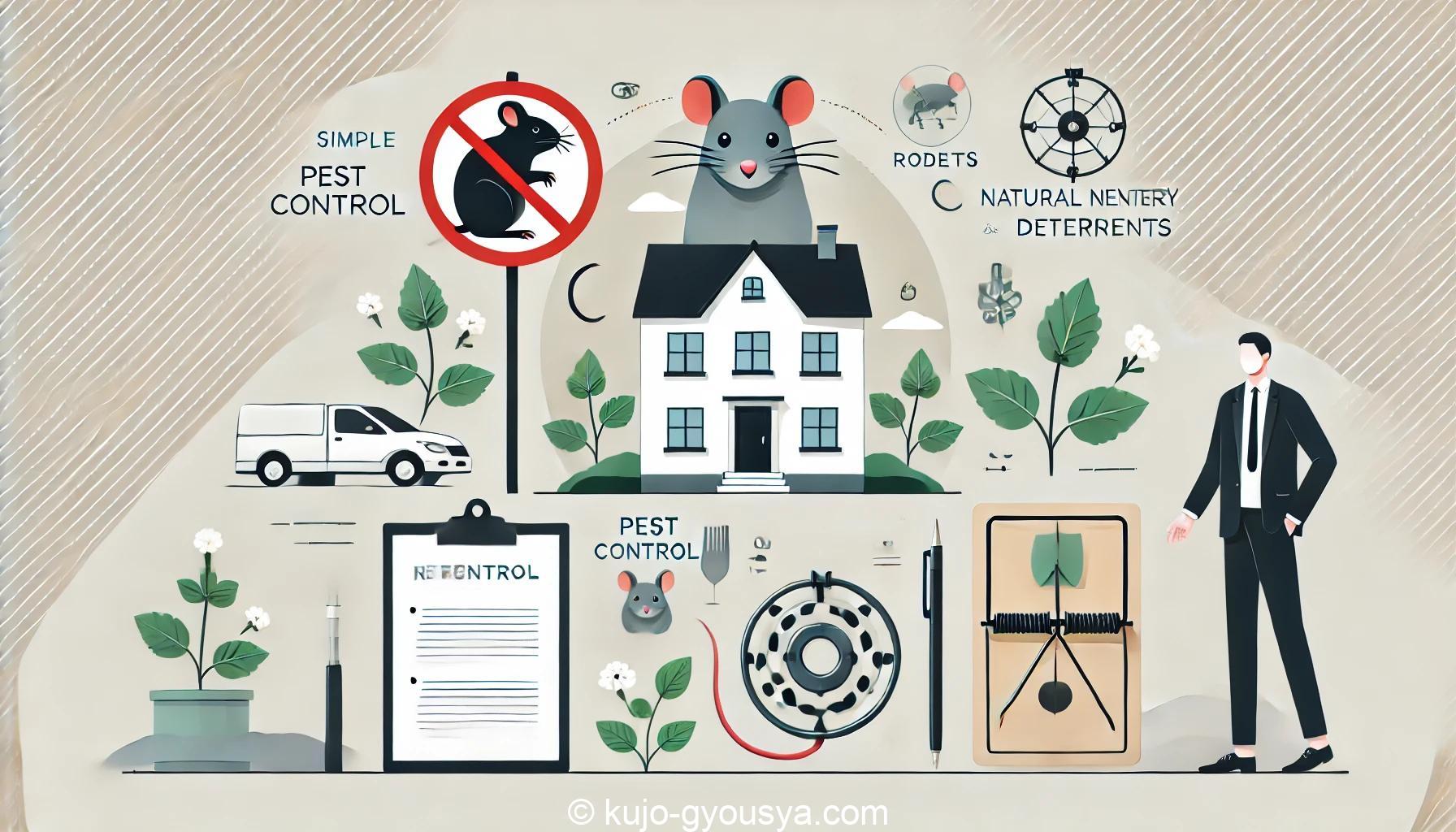 害獣駆除ねずみ