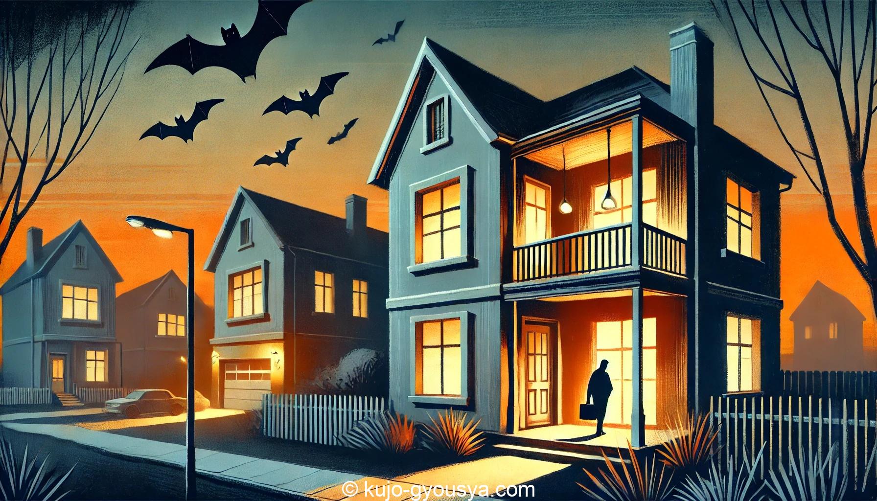 家庭でできる コウモリ 駆除