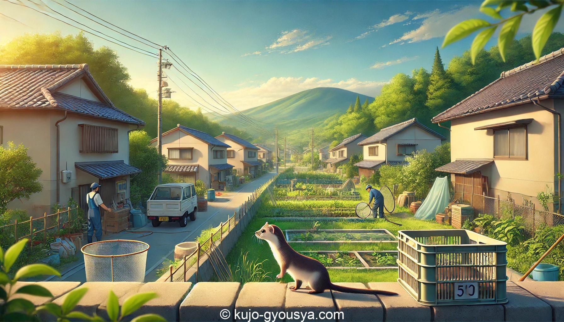 イタチ 駆除 生駒市