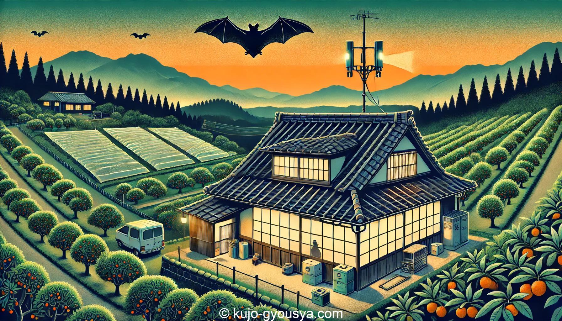 コウモリ 駆除 愛媛