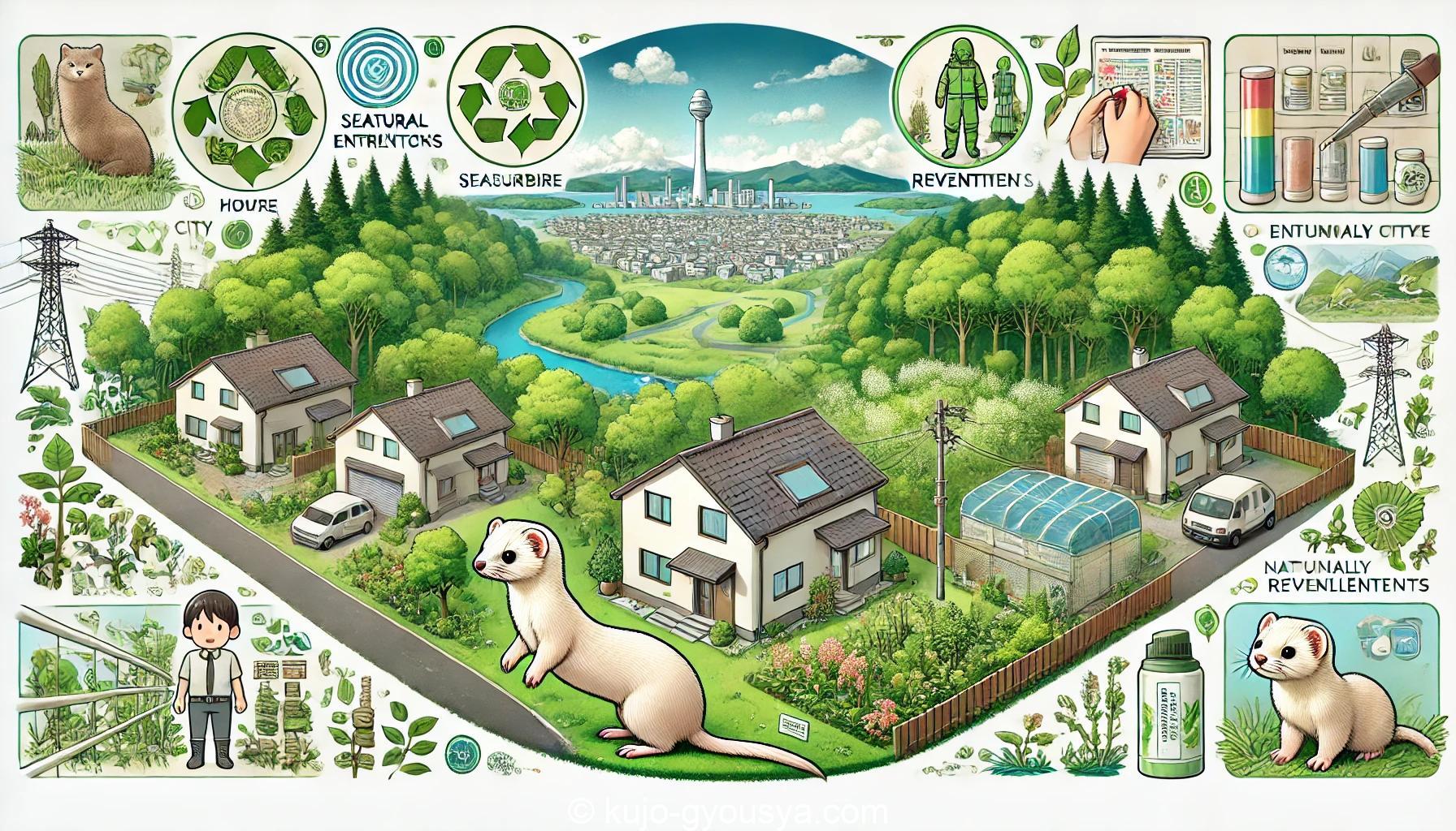 イタチ 駆除 羽曳野