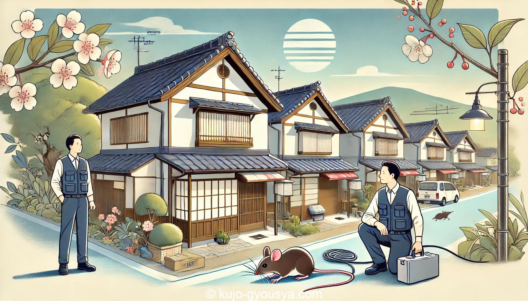 ネズミ 駆除 業者 いわき