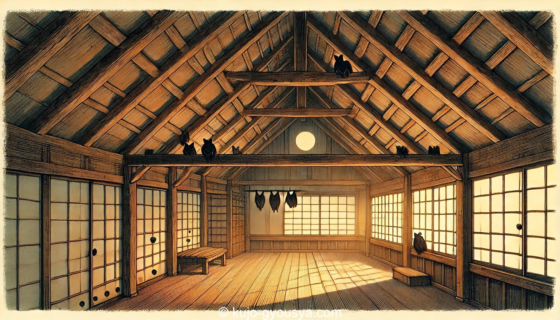 コウモリ ナイトルースト 対策