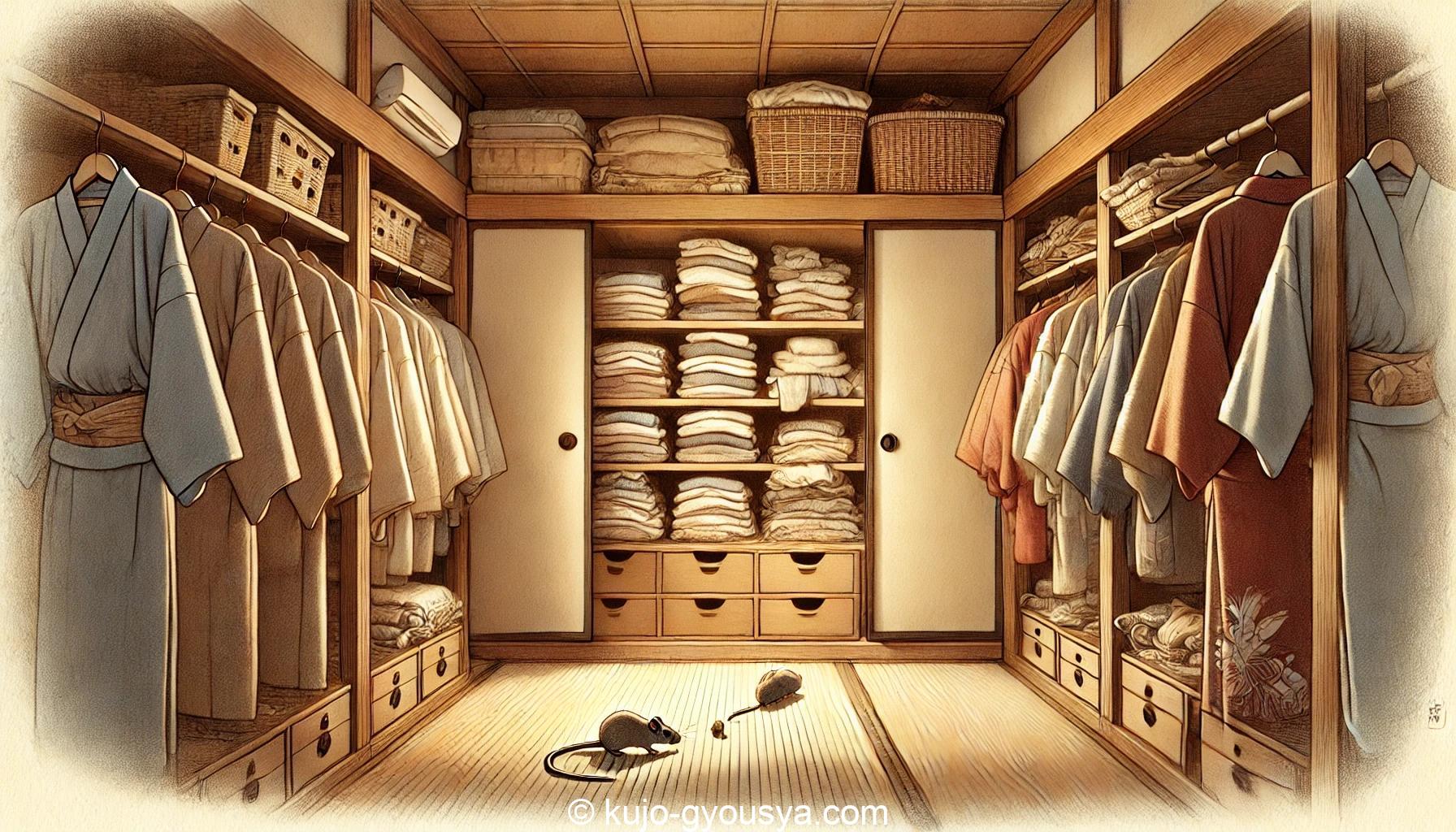 ねずみ 押入れ 対策