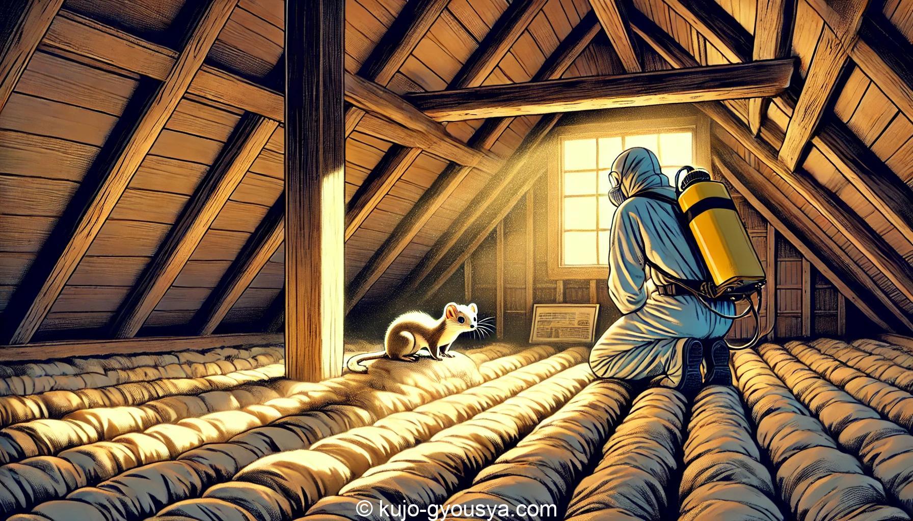 イタチ 天井 裏 駆除