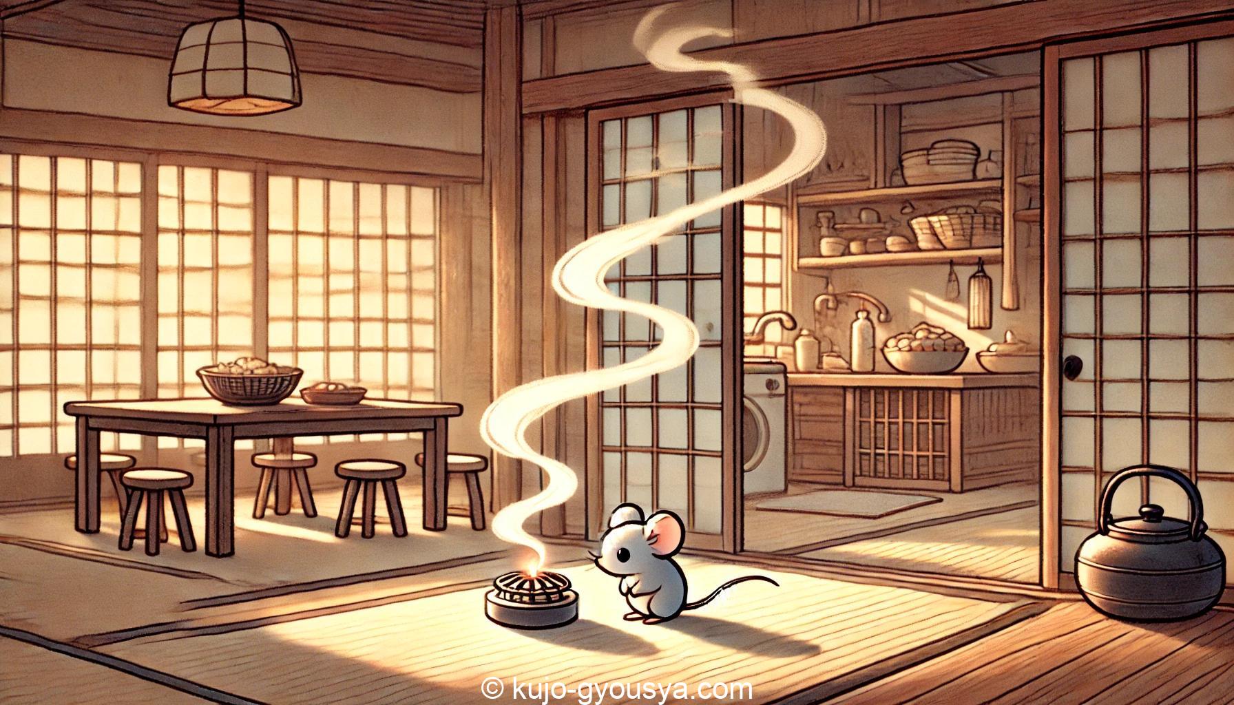 蚊取り線香 ネズミ 効果