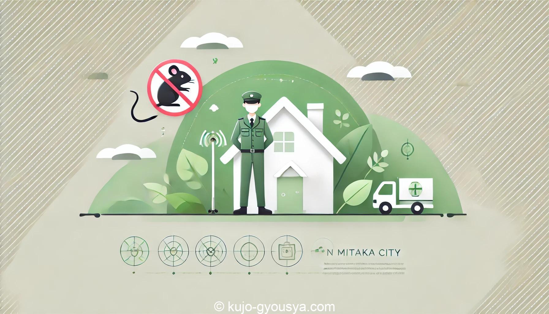 ネズミ 駆除 業者 三鷹市