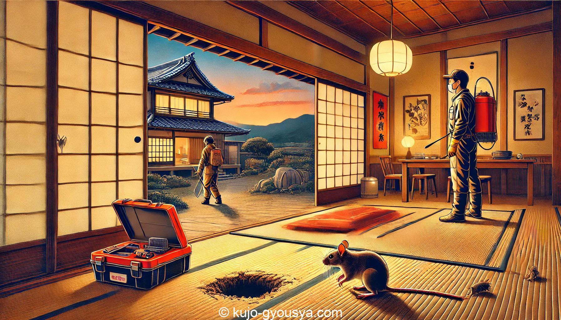 ネズミ 駆除 業者 徳島