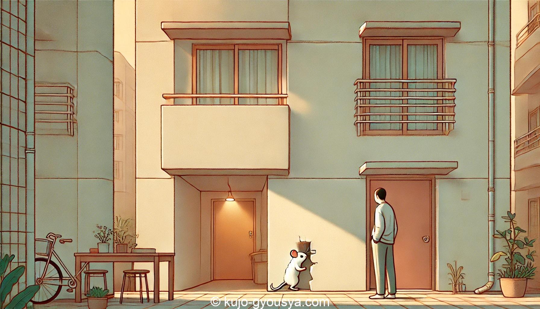 アパート ネズミ 対策