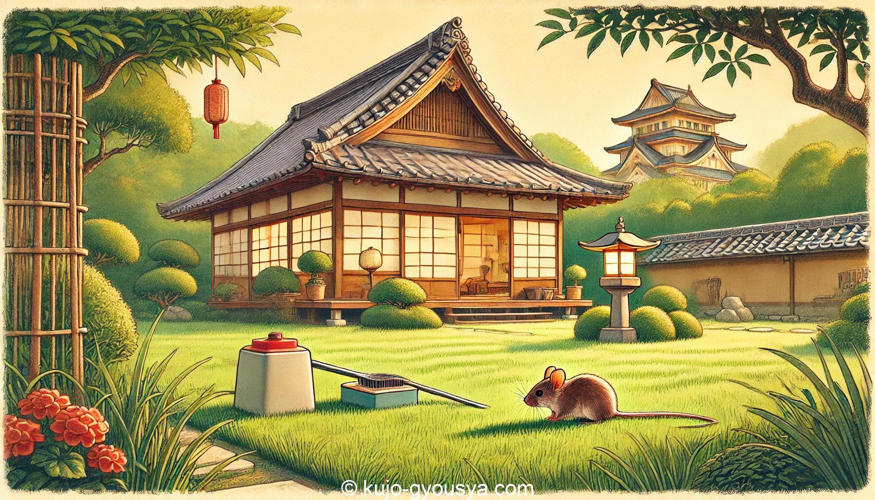 ネズミ 駆除 庭