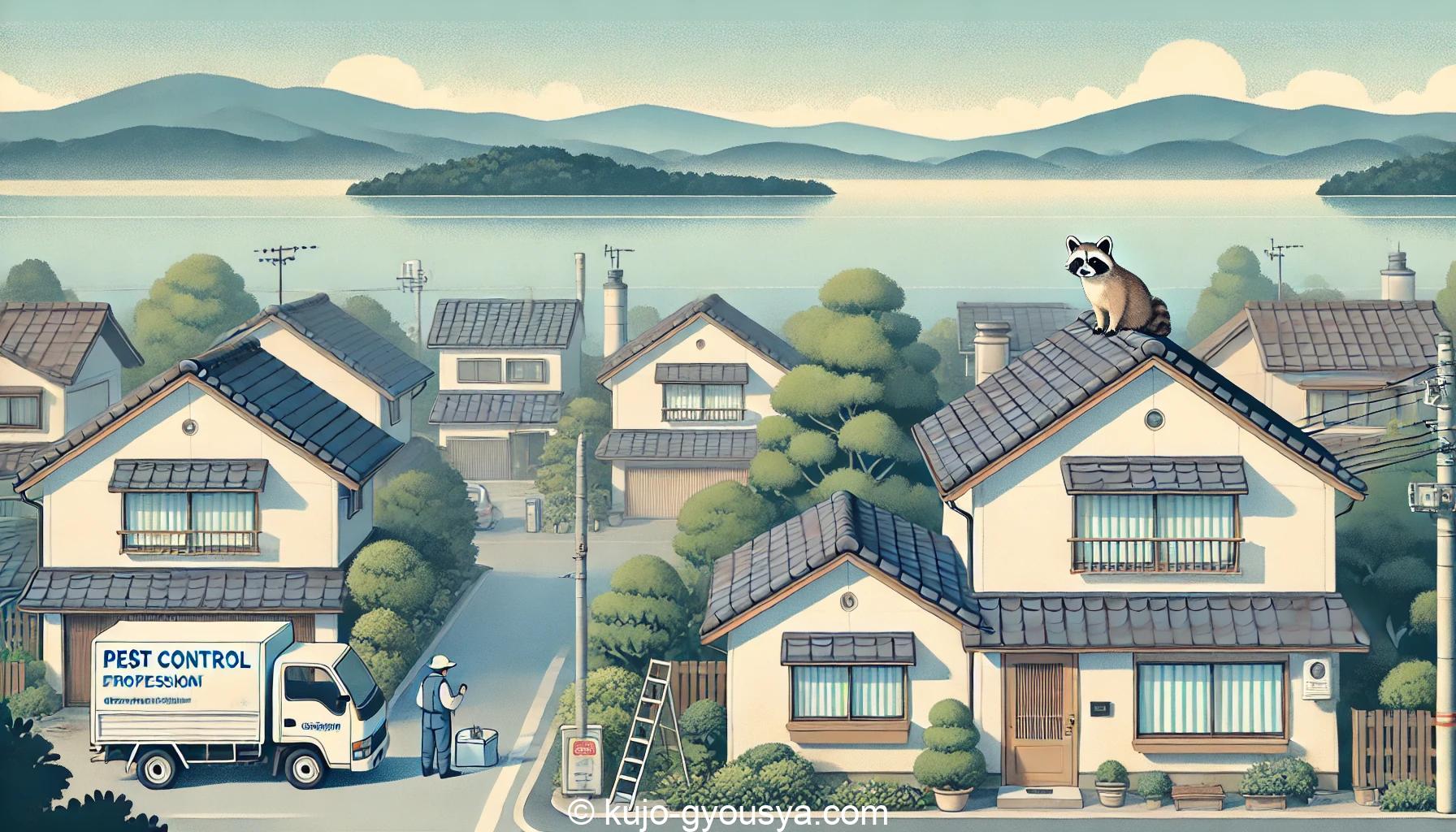 滋賀県 ハクビシン 駆除