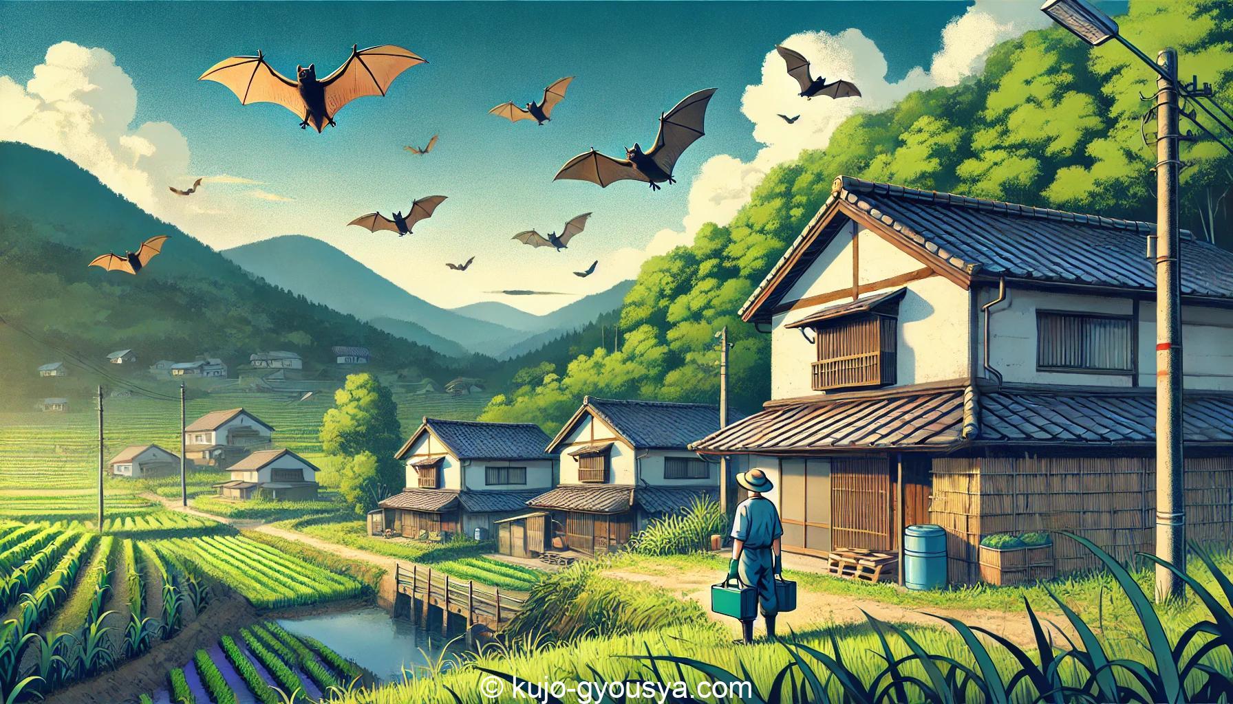 コウモリ 駆除 和歌山