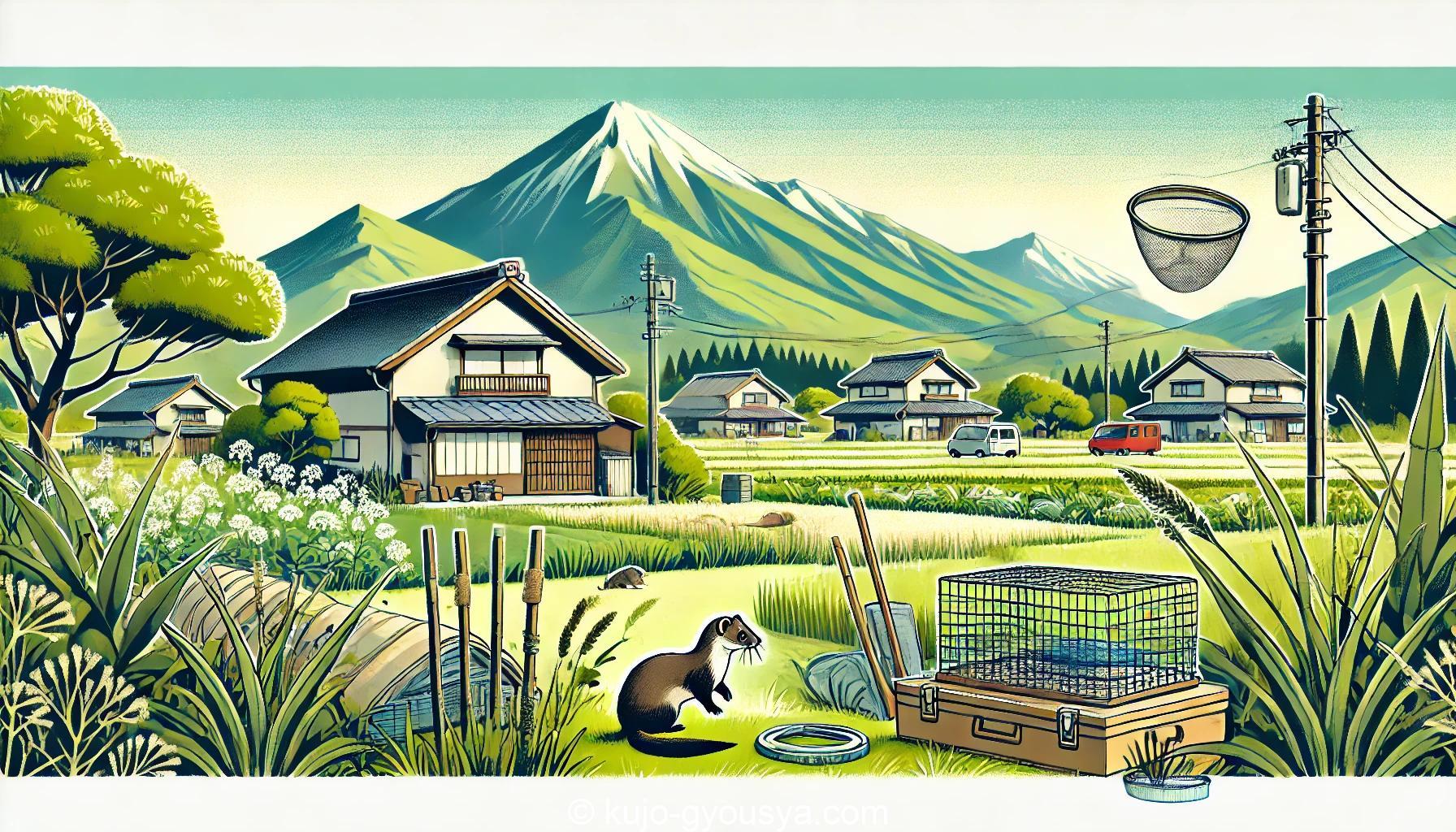 イタチ 駆除 四條畷