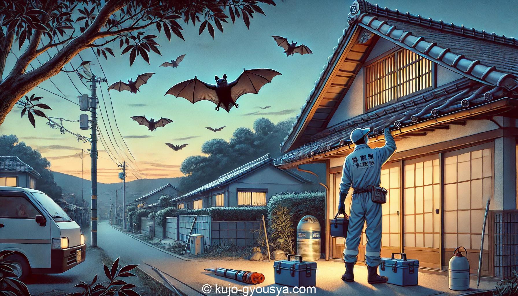 コウモリ 駆除 愛知