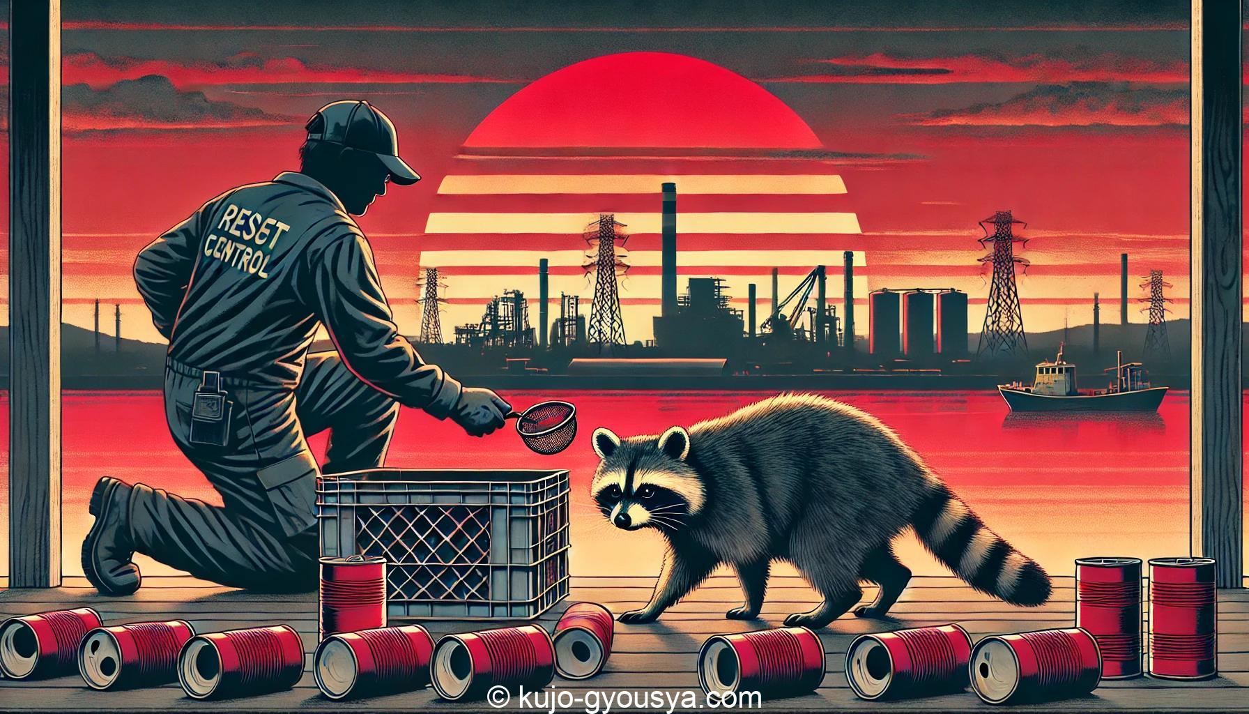 アライグマ 駆除 尼崎