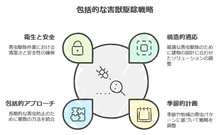 ダスキンの包括的な害獣駆除戦略